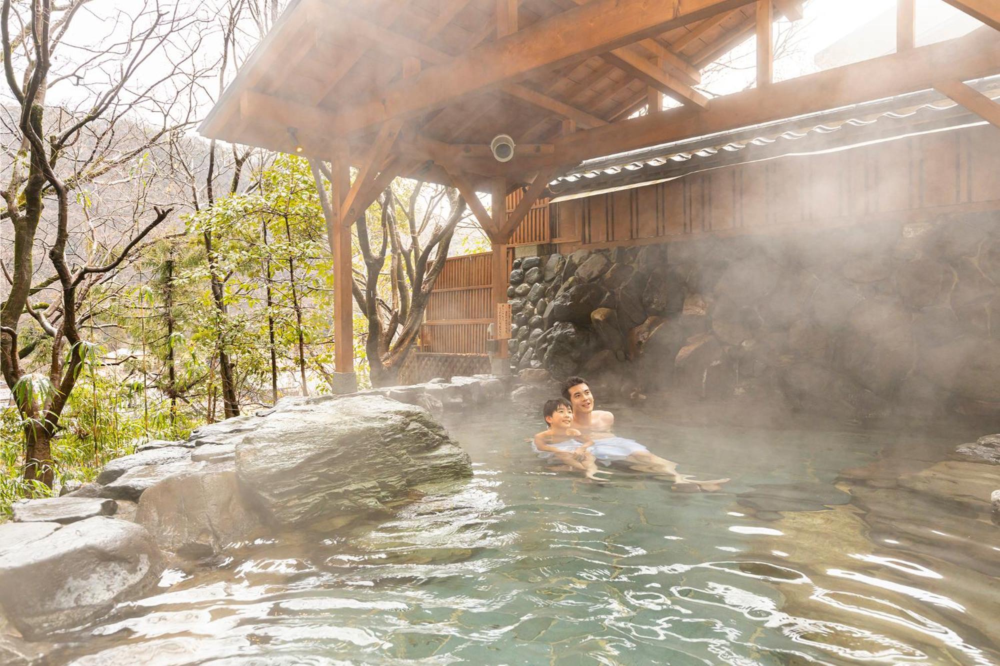 קאגה Ooedo Onsen Monogatari Premium Yamanaka Grand Hotel מראה חיצוני תמונה
