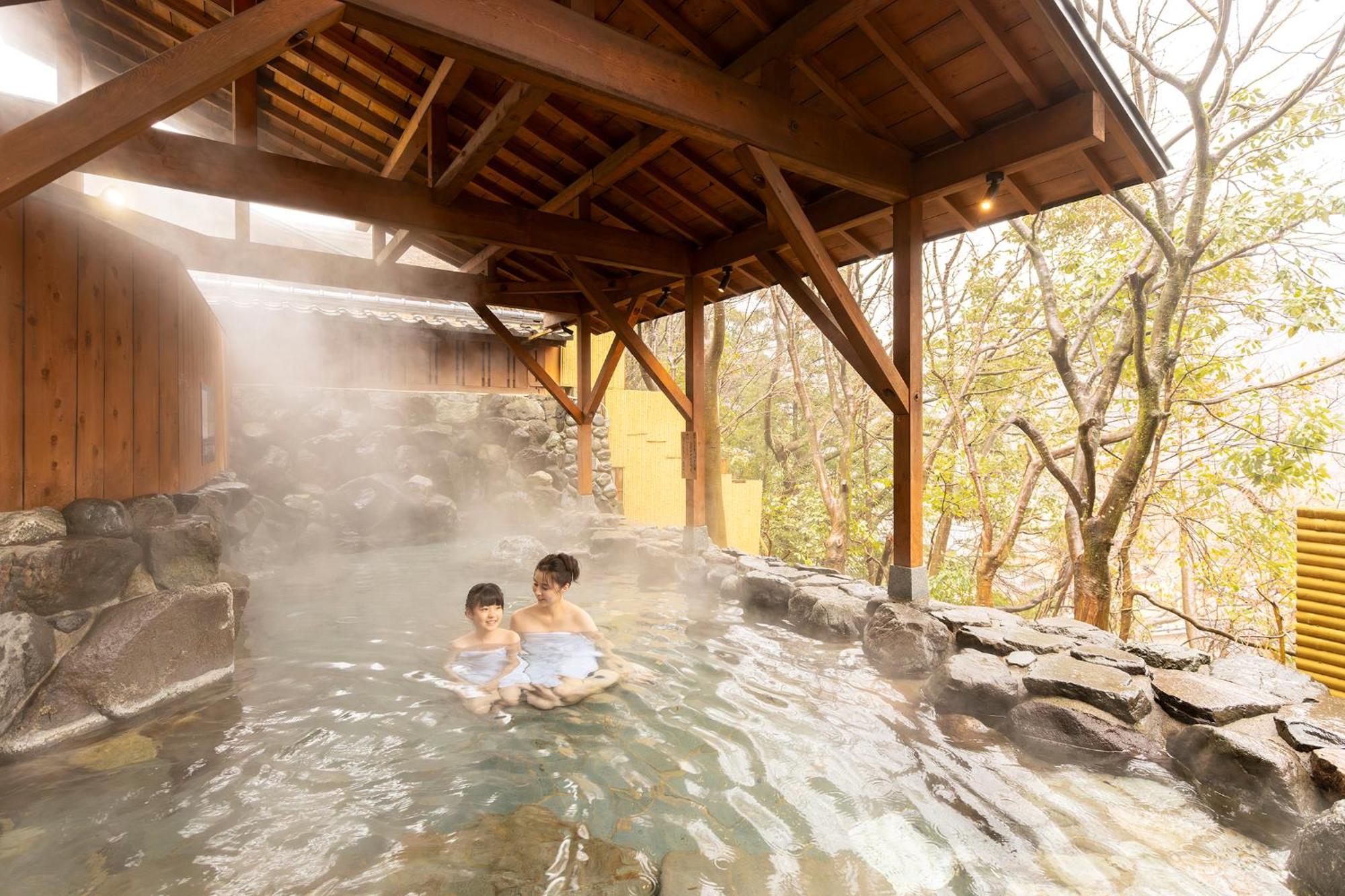 קאגה Ooedo Onsen Monogatari Premium Yamanaka Grand Hotel מראה חיצוני תמונה